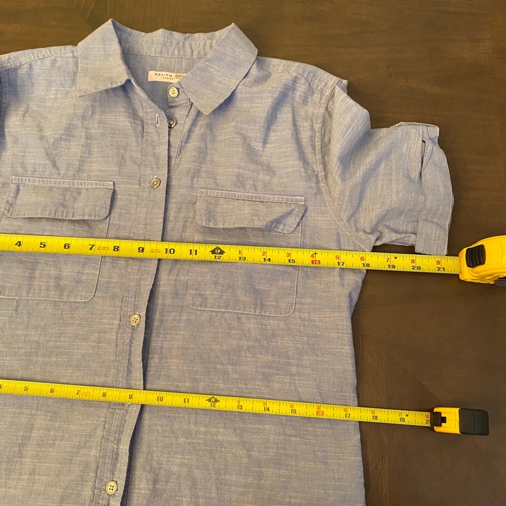 Equipment Button Down Mini Dress - image 7